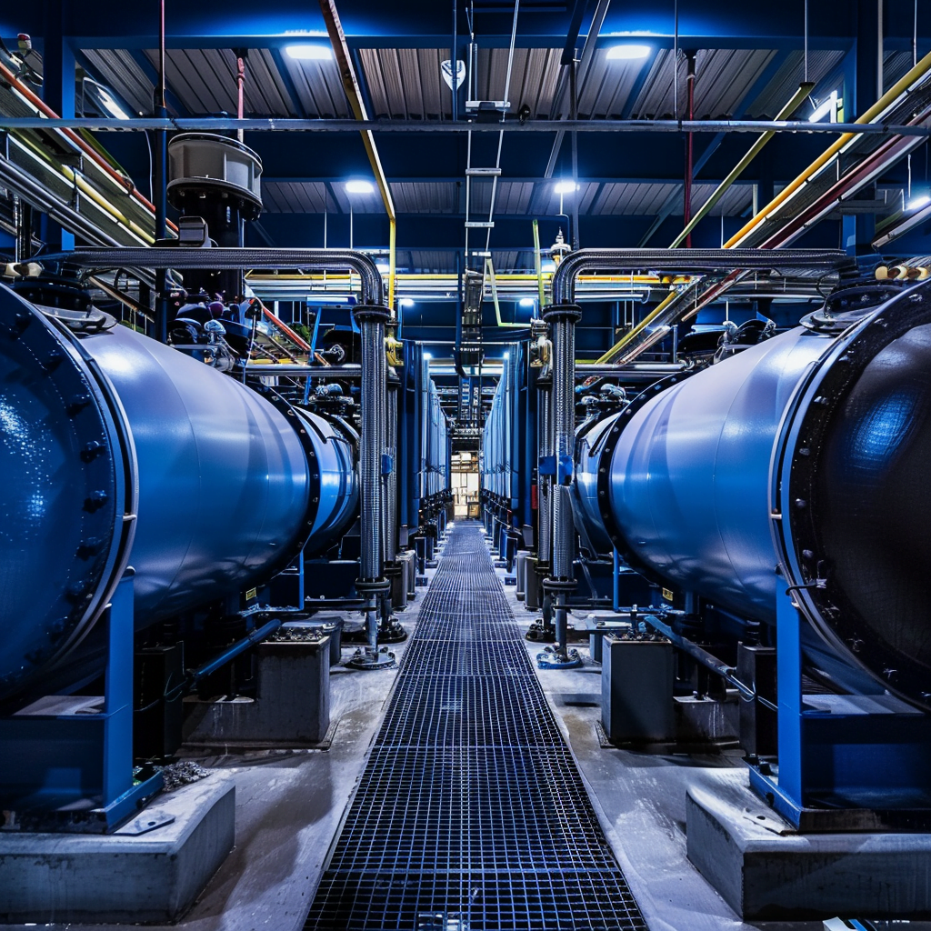 Industrial water filter
