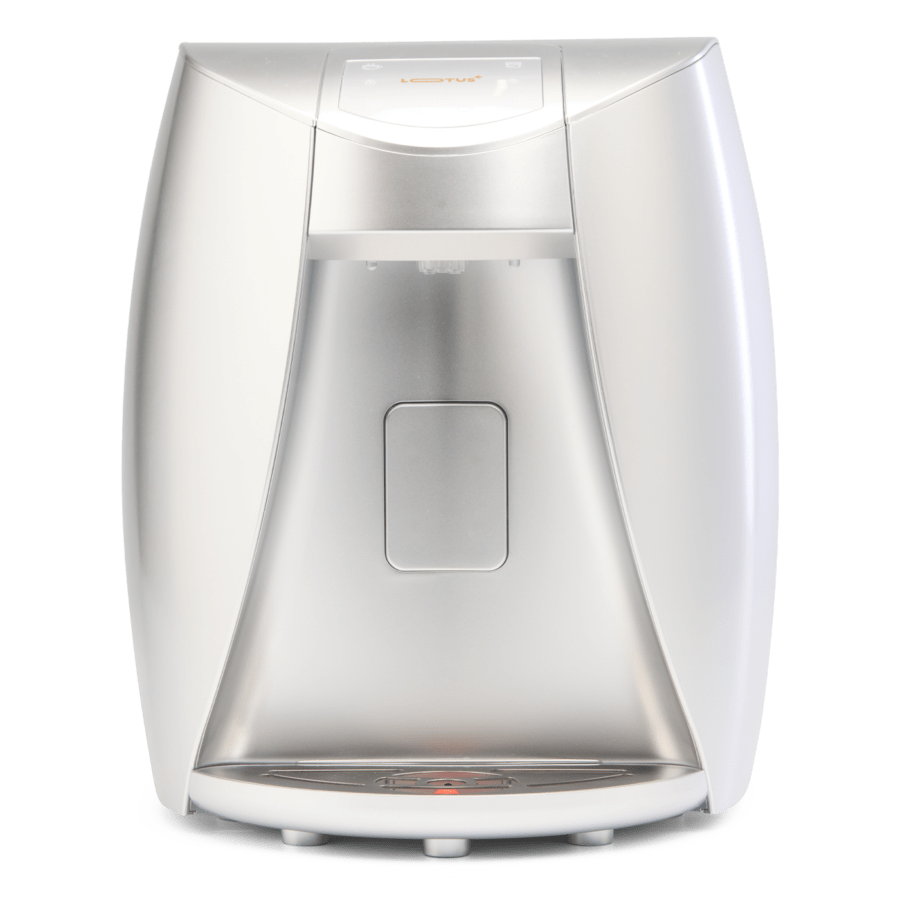 Hds Water Lotus Silver Front Hds Water Lotus Silver Front