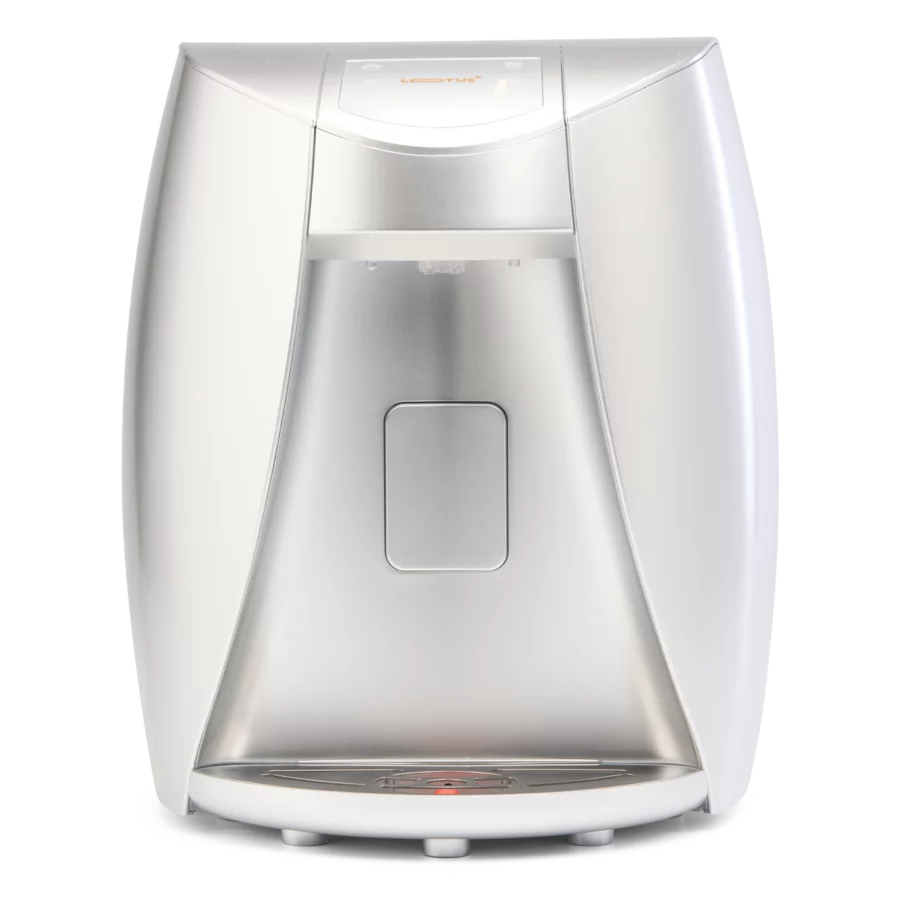 Hds Water Lotus Silver Front Hds Water Lotus Silver Front