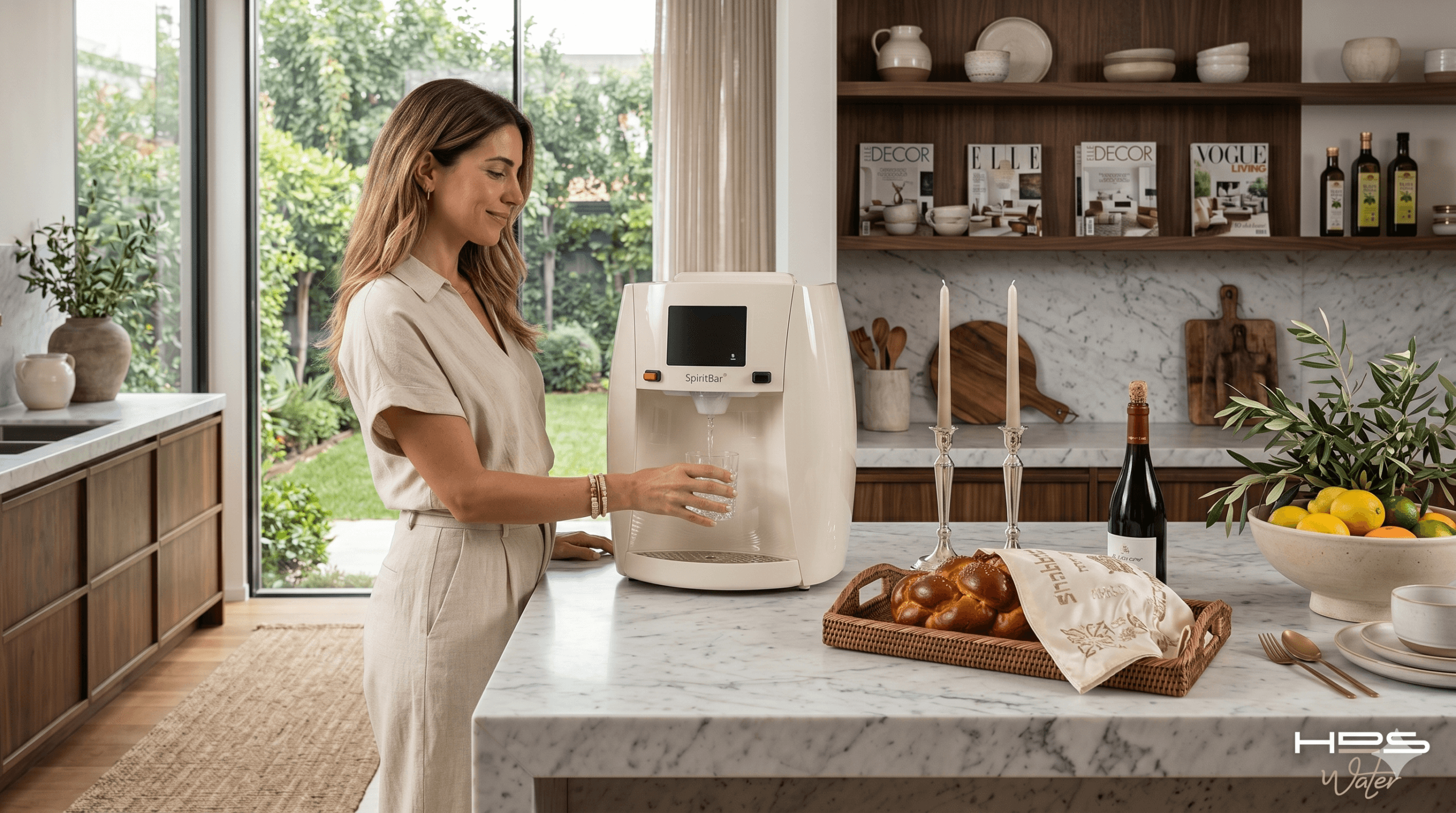 HDS Spirit+ - Shabbat Water Bar - Off-White - Front