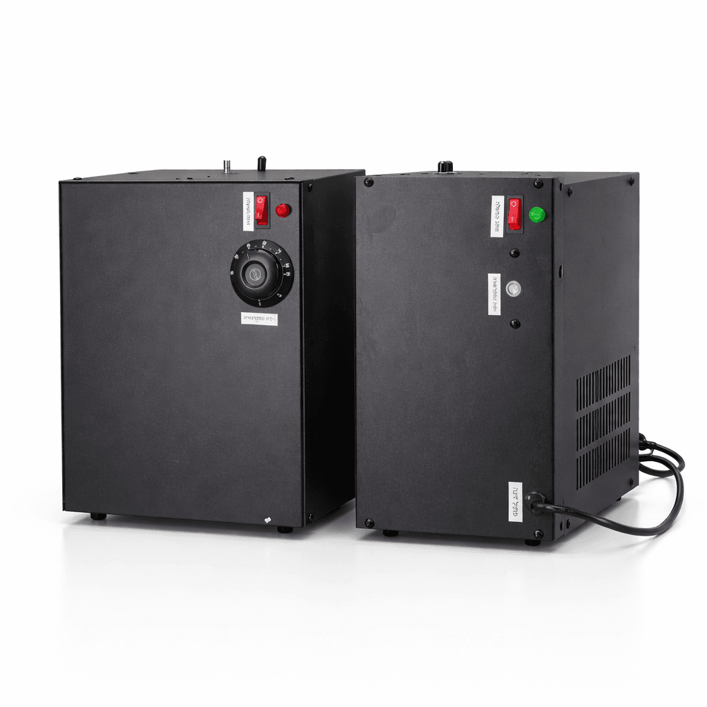 Lumina – Undersink Hot and Cold Water Unit – Front View with Temperature Controllers